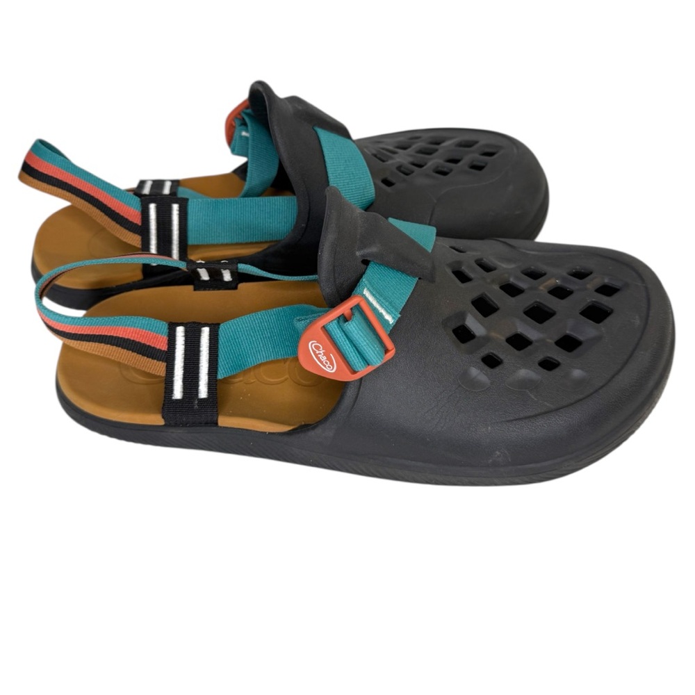 Chaco Men's Chillos Clog in Retro Black in men’s size 12 black multi - Picture 5 of 12